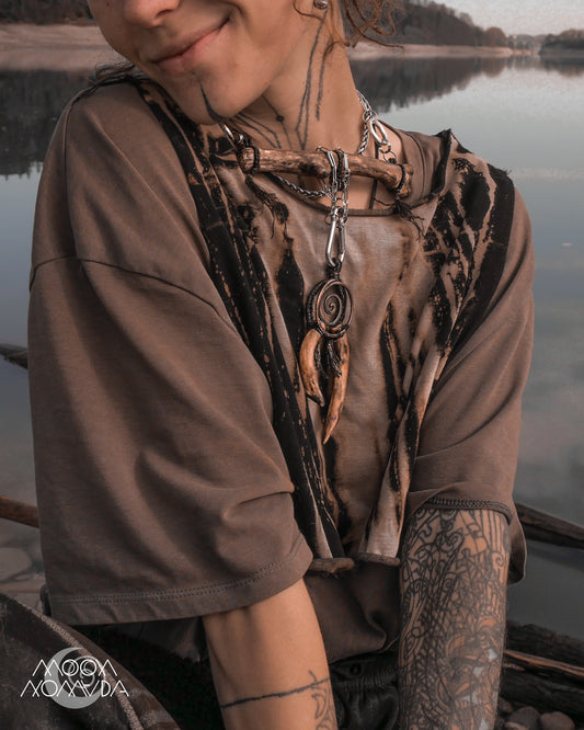 SpiralStory • Neck Adornment