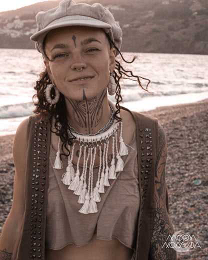 Spiral Drops • Neck Adornment