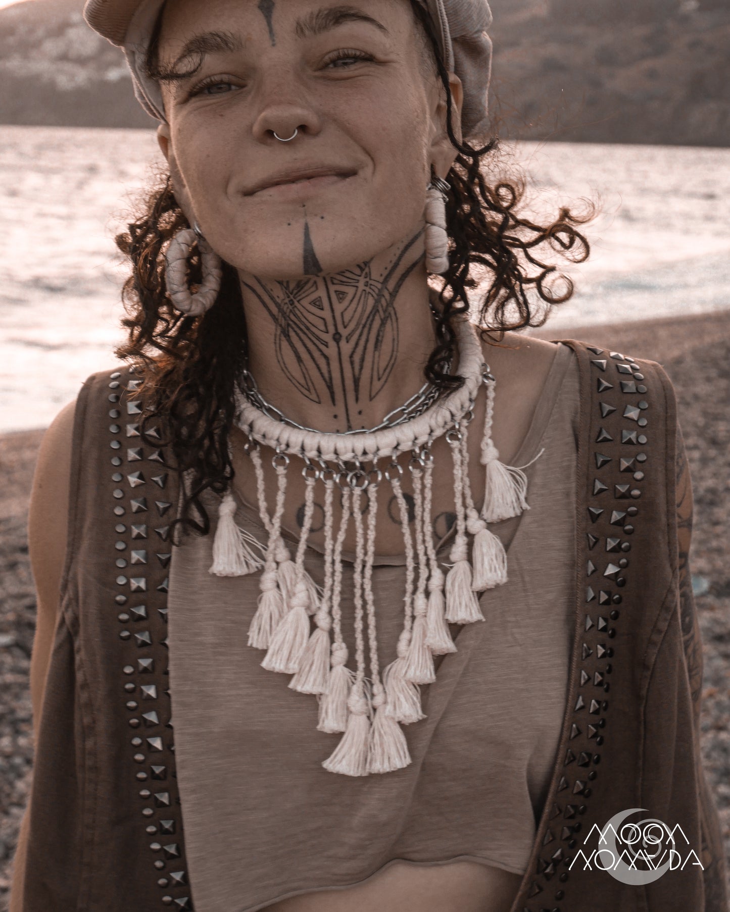 Spiral Drops • Neck Adornment