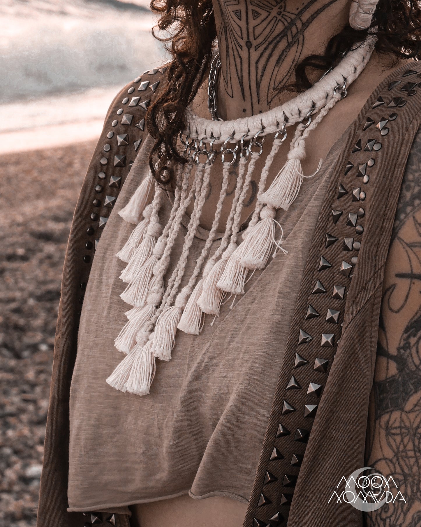 Spiral Drops • Neck Adornment