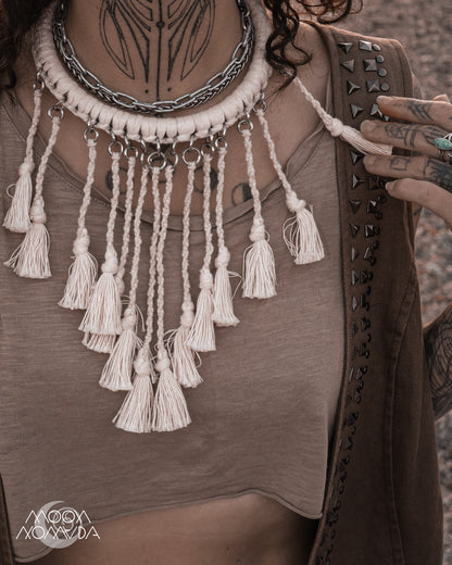 Spiral Drops • Neck Adornment