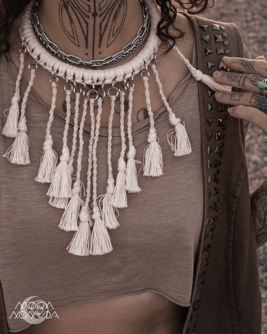 Spiral Drops • Neck Adornment