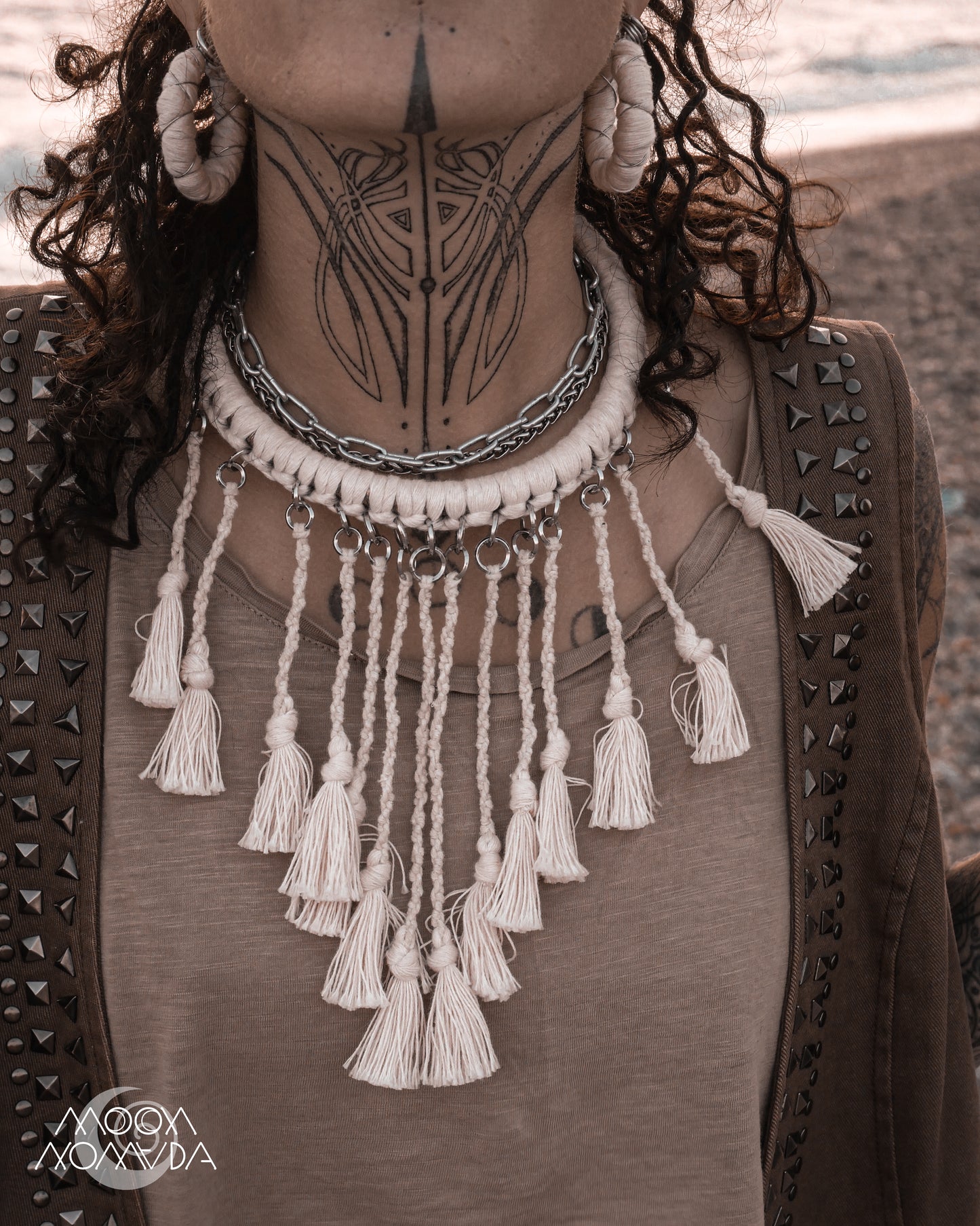 Spiral Drops • Neck Adornment
