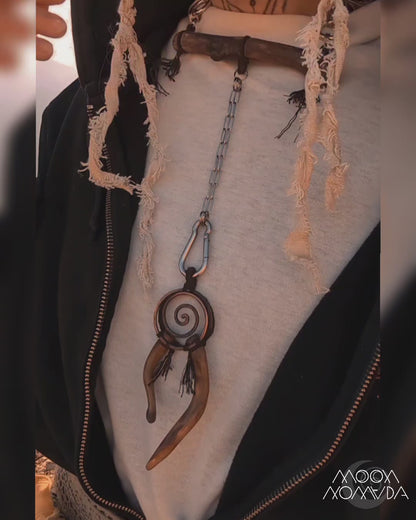 SpiralStory • Neck Adornment
